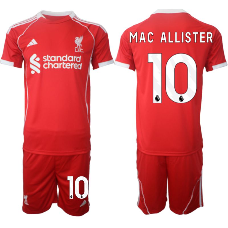 Men 2025-2026 Season Club Liverpool home red #10 Soccer Jersey->liverpool jersey->Soccer Club Jersey
